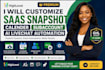 customize saas snapshot calender subaccount ai livechat automation