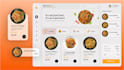 do a custom food delivery web app