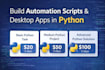 do python programming, automation, and desktop applications