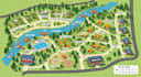 draw 2d and 3d campground, property map, vector, resort and rv park map