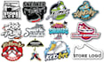 create a customized shoes logo, sneaker , for your store