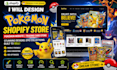 design pokemon shopify store pokemon website pokemon trading card website