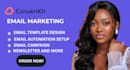 setup convertkit newsletter kit landing page email sequence kit email template