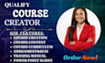 create online course content, ebook writer, video course creation, lesson plan
