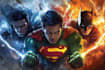 make a superhero comic illustration