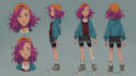 draw 2d character design