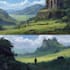 make environment concept art for you game