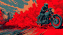 create cool retro comic art design illustration