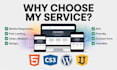 create a simple responsive HTML CSS website