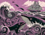 create awesome linocut illustration art