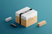 create a custom pouch label design and packaging box
