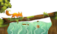 illustrate whimsical painterly childrens storybooks
