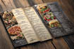 design attractive restaurant menu, digital menu,