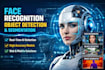 do face recognition, object detection, and segmentation