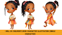 do children book character illustration