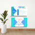 do visiting card design and business card design