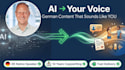 humanize german ai content as a native copywriter