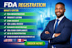handle fda registration and supplement compliances assistances
