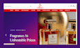 design perfume shopify store perfume website perfume store