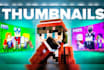 make best pubg, free fire, minecraft thumbnails in just 4hrs