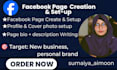 do facebook business page,fan page create and banner