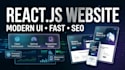 build a pixel perfect react or nextjs SEO optimized website