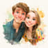 do disney cartoon portrait