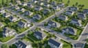 create lot subdivision site plan, landscape plan in 3d and 2d layout
