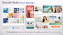 design eye catching social media post designs