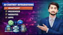 do ai website and chatbot