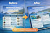 design an interactive HTML brochure with narration and mobile support