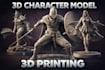 sculpt high quality 3d models and characters for 3d printing