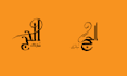 create custom arabic calligraphy logo with islamic style