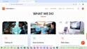 build a company portfolio app with ai chatbot
