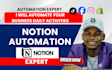 make automation fix make integromat, zapier expert airtable notion n8n ai agent