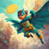make super hero character