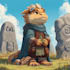 design unique furry characters, anthro art, a