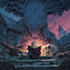 illustrate professional fantasy book cover art