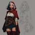 draw a realistic character concept art
