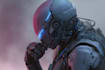 illustrate a marvelous sci fi conceptual character art