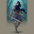 draw dnd character and dnd party illustration
