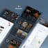 draw a figma website design, website ui ux design