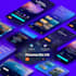 design premium mobile app UI for ios and android