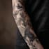 create a tattoo design of tattoo sleeve