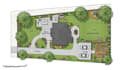 draft 2d site plan, plot plan, lot subdivision landscape design of your property