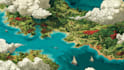 create city, event, tourist, and fantasy map illustration