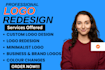 design, edit or update your existing logo professionally