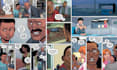 comic book illustration comic graphics novel comic strip comic book artist