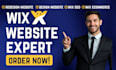create responsive web develop wix ecommerce or business website redesign wix SEO
