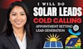 do solar cold calling generate qualified residential solar appointments leads